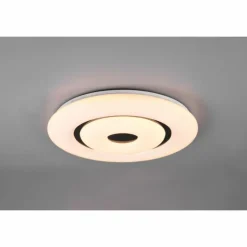 Plafonnier Reality Rana LED Noir, Blanc, 1 lumière, Télécommandes, Changeur de couleurs