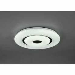 Plafonnier Reality Rana LED Noir, Blanc, 1 lumière, Télécommandes, Changeur de couleurs