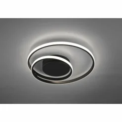 Plafonnier Reality Zibal LED Noir, 1 lumière