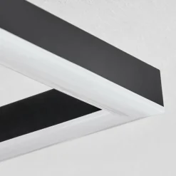 Plafonnier Reboleiro LED Noir, 3 lumières