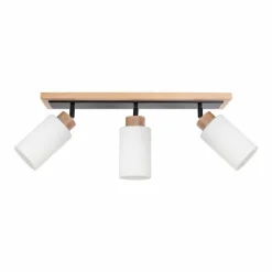 Plafonnier Represita Bois clair, 3 lumières