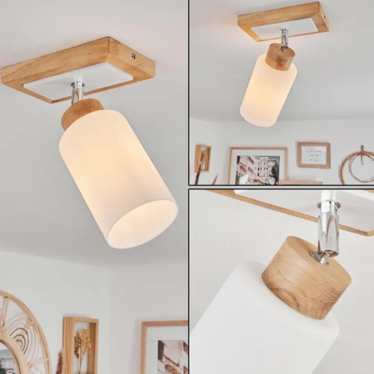 Plafonnier Represita Écru, Blanc, 1 lumière