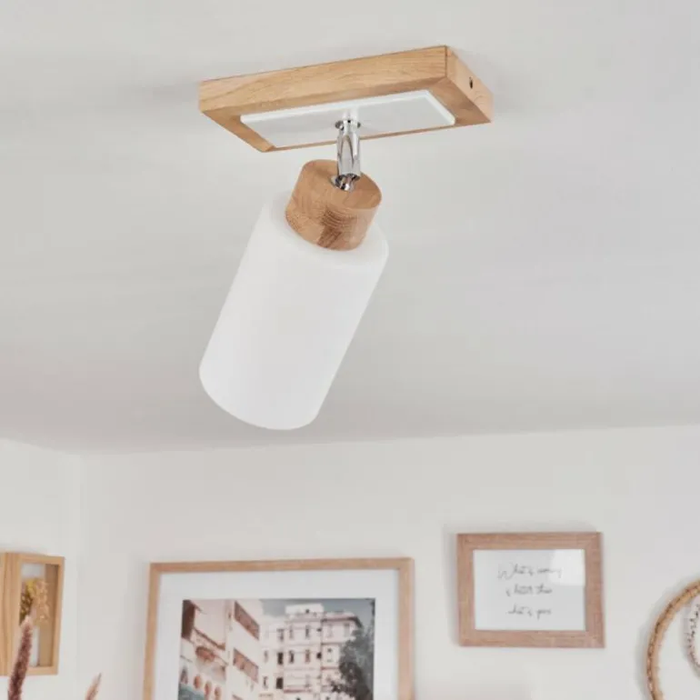 Plafonnier Represita Écru, Blanc, 1 lumière