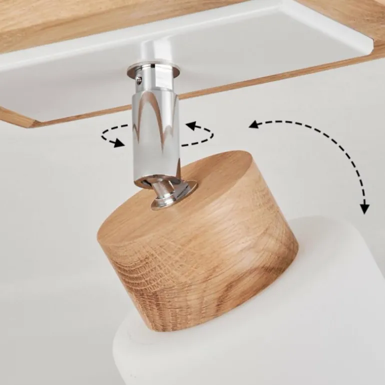 Plafonnier Represita Écru, Blanc, 1 lumière