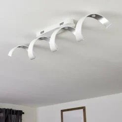 Plafonnier Rezat LED Blanc, 1 lumière