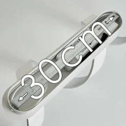 Plafonnier Rezat LED Blanc, 1 lumière