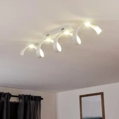 Plafonnier Rezat LED Blanc, 1 lumière