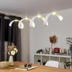 Plafonnier Rezat LED Blanc, 1 lumière
