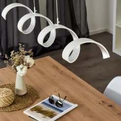 Plafonnier Rezat LED Blanc, 1 lumière