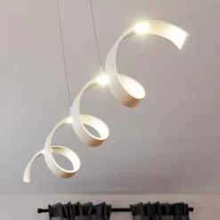 Plafonnier Rezat LED Blanc, 1 lumière