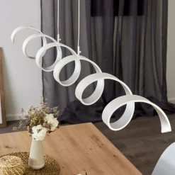 Plafonnier Rezat LED Blanc, 1 lumière