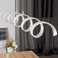 Plafonnier Rezat LED Blanc, 1 lumière