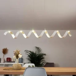 Plafonnier Rezat LED Blanc, 1 lumière
