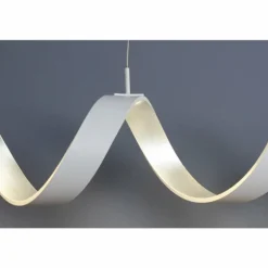 Plafonnier Rezat LED Blanc, 1 lumière