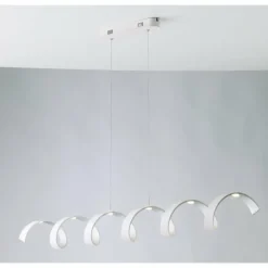 Plafonnier Rezat LED Blanc, 1 lumière