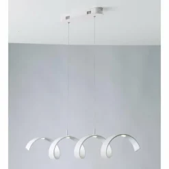 Plafonnier Rezat LED Blanc, 1 lumière