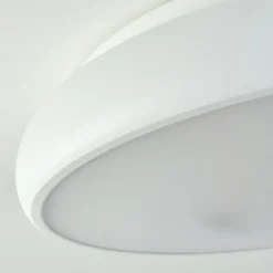 Plafonnier Rhone LED Blanc, 1 lumière, Changeur de couleurs