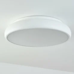 Plafonnier Rhone LED Blanc, 1 lumière, Changeur de couleurs