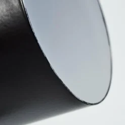 Plafonnier Rialey Laiton, Noir, 3 lumières