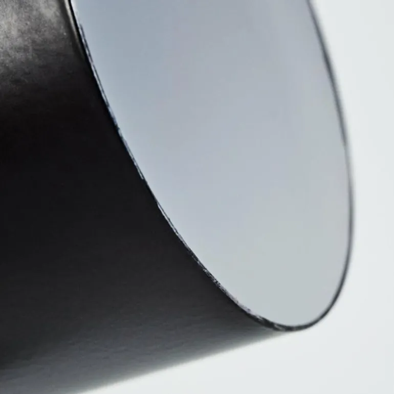 Plafonnier Rialey Laiton, Noir, 3 lumières