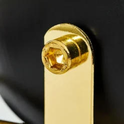 Plafonnier Rialey Laiton, Noir, 4 lumières