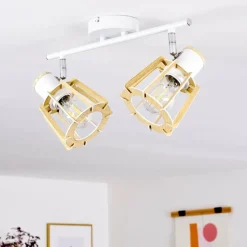 Plafonnier Rieti Blanc, 2 lumières