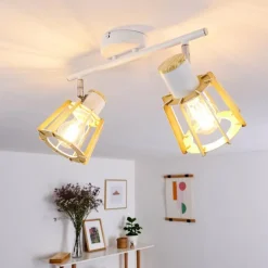 Plafonnier Rieti Blanc, 2 lumières