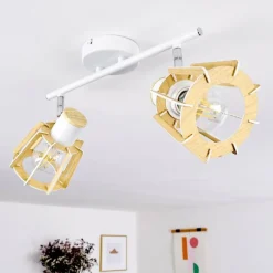 Plafonnier Rieti Blanc, 2 lumières