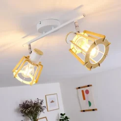 Plafonnier Rieti Blanc, 2 lumières