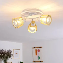 Plafonnier Rieti Blanc, 3 lumières