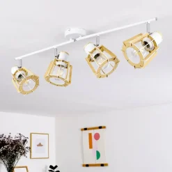 Plafonnier Rieti Blanc, 4 lumières