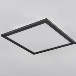 Plafonnier Ringuelet LED Noir, Blanc, 1 lumière, Télécommandes