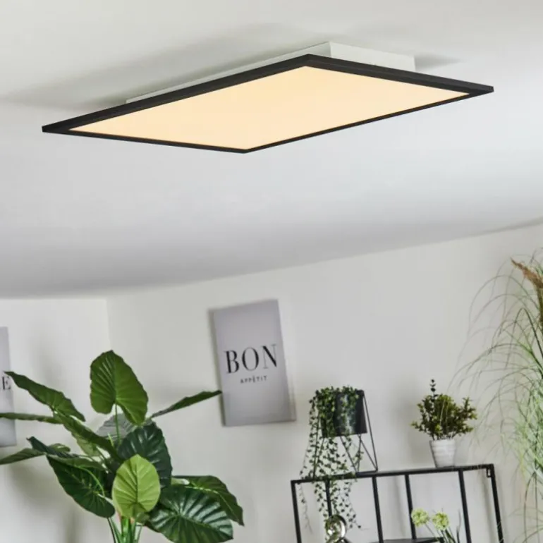 Plafonnier Ringuelet LED Blanc, 1 lumière, Télécommandes