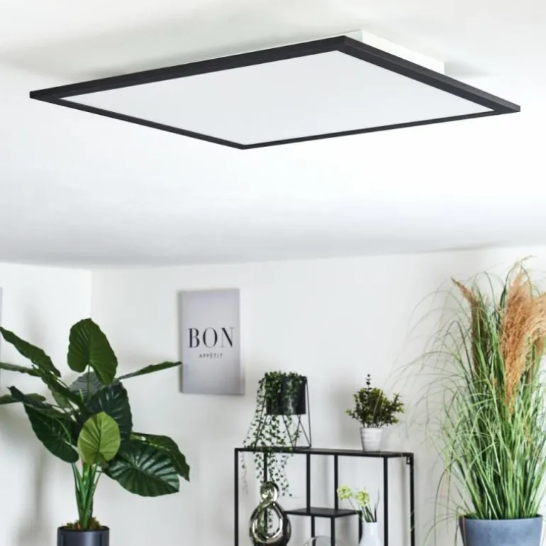 Plafonnier Ringuelet LED Blanc, 1 lumière, Télécommandes