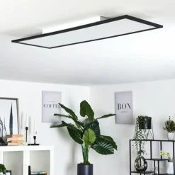 Plafonnier Ringuelet LED Blanc, 1 lumière, Télécommandes