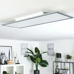 Plafonnier Ringuelet LED Blanc, 1 lumière, Télécommandes