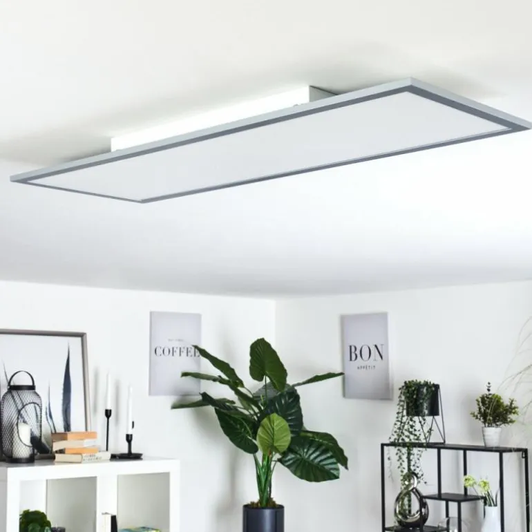 Plafonnier Ringuelet LED Blanc, 1 lumière, Télécommandes