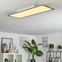 Plafonnier Ringuelet LED Blanc, 1 lumière, Télécommandes