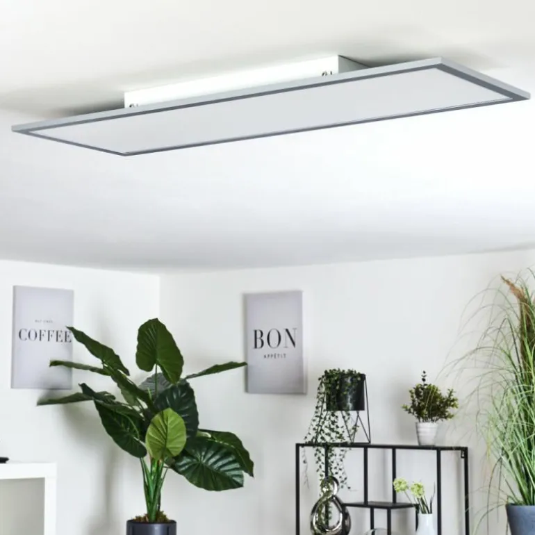 Plafonnier Ringuelet LED Blanc, 1 lumière, Télécommandes