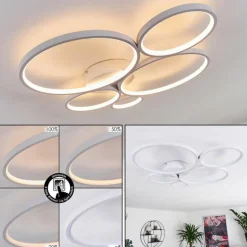 Plafonnier Rodekro Blanc, 1 lumière