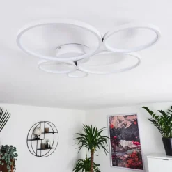 Plafonnier Rodekro Blanc, 1 lumière