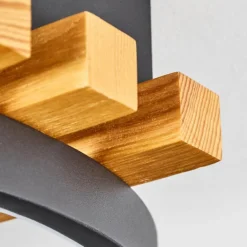 Plafonnier Rodekro LED Écru, Noir, 1 lumière