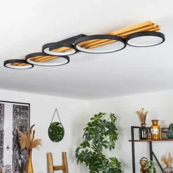 Plafonnier Rodekro LED Écru, Noir, 1 lumière