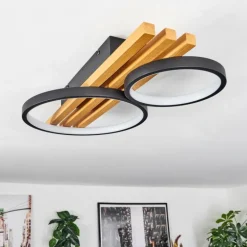 Plafonnier Rodekro LED Écru, Noir, 1 lumière