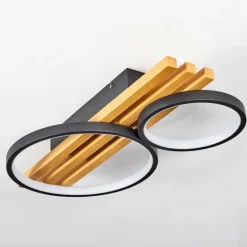 Plafonnier Rodekro LED Écru, Noir, 1 lumière