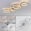 Plafonnier Rodekro LED Nickel mat, 4 lumières