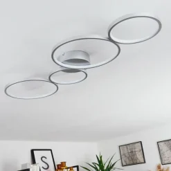 Plafonnier Rodekro LED Nickel mat, 1 lumière