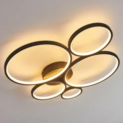 Plafonnier Rodekro Noir, 1 lumière