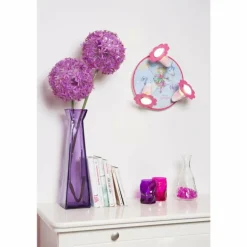 Plafonnier rond Elobra EINHORN Rose, 3 lumières