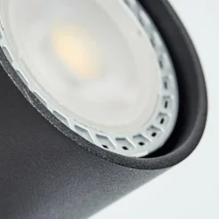 Plafonnier Rubeltein Noir, 2 lumières